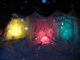 支笏湖の氷濤（ひょうとう）祭り02