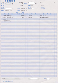 アレルギーに関する数値改善後