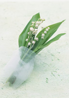 すずらんの花束