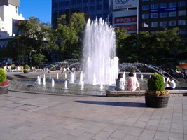 大通り公園の噴水01