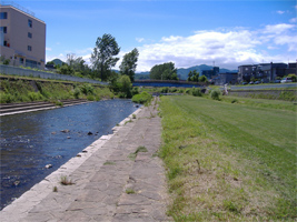 発寒川の川べり01