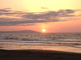 望来(もらい)の夕日03