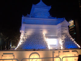 第58回札幌雪祭り犬山城