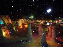 支笏湖の氷濤（ひょうとう）祭り05