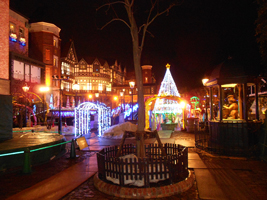 白い恋人パークイルミネーション02