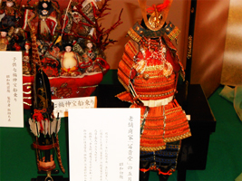 老舗商家富貴堂の五月人形